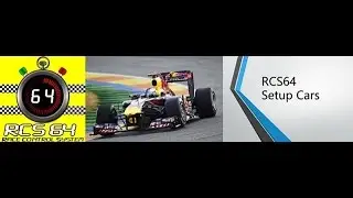 RCS64 v4 &mdash; Настройка автомобилей