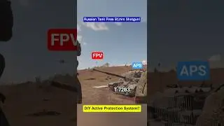 Russian Tank Tests DIY Anti-Drone Shotgun System!