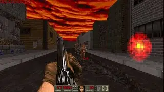 New Doom Level Bean Factory by kwc, Blind run - Awesome Detail