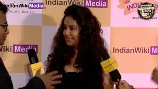 Gorgeous Avika Gor on the red carpet of IndianWikiMedia celebrity bash