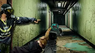Paintball in a CREEPY Mental Hospital