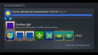 Geometry Dash 100% (Steam Achievements)