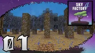 ￭ Tree Ores?  ￭ SkyFactory 4 ￭ Ep.01 ￭ Minecraft 1.12 ￭ Modded ￭