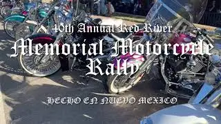 &ldquo;A Mis Amigos&rdquo; Los Blue Ventures. 2022 Red River Memorial Motorcycle Rally! Hecho En Nuevo Mexico.