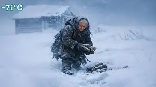 96 Year Old Widow Alone in the Tundra | How She Survives −71°C Without Firewood