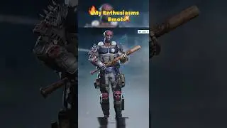 My Enthusiasms Emote COD Mobile 🔥 | Fun & Energetic Animation 🎭 #callofduty #codm #emote #gaming