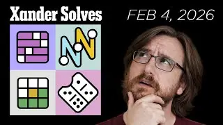 February 4th, 2026 | NYT Daily Puzzles | Connections | Strands | Wordle | Pips | Xander Solves