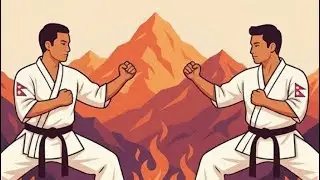 Brown belt vs Brown belt