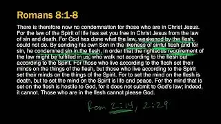 Romans 8:1-8