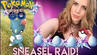 SNEASEL RAID IN AR PLUS MODE! Pok&eacute;mon Go Live Stream!