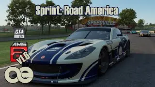 PGT4-5 | Project GT4 | Race 2 | Road America | Ginetta G55 GT4 | AMS2 | V1.6