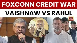 Foxconn Jobs Credit War: Ashwini Vaishnaw Credits PM Modi After Rahul Gandhi Praises Karnataka Govt