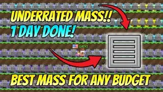 UNDERRATED METHOD!! BEST MASS FOR ANY BUDGET [1 DAY DONE] - GROWTOPIA PROFIT 2021 | GRZYZ GT