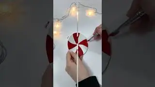 Easy DIY Paper Candy Ornament
