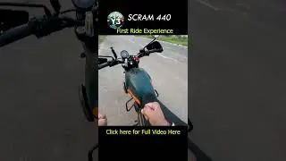 Royal Enfield Scram 440 | First Ride Experience | Part 4