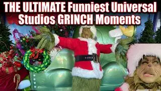 Самые смешные моменты с Гринчем в Universal Studios