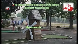 ⛳👉 Mi primer intento de jugar golf en Paris, Ontario 😆⛳ Naturaleza y diversi&oacute;n total #enjoy #funny