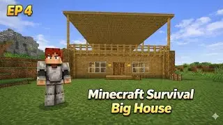 Minecraft Survival My New Big House 🤯 | Minecraft | #minecraft