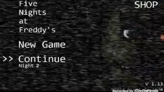 Five  Nights At Freddy's|Night 2