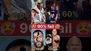 stop challenge 😤 for you only 80% fail 🥵 #wwe #romanreigns #johncena #wwemayurgabu