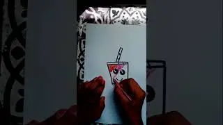 How to draw drink short #viral #trending #art #amazing #sketch #drawing #video #short