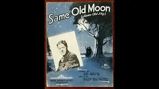 Rudy Vallee - Same Old Moon (Same Old Sky) 1932 