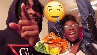 WE TRIED KRAB QUEENZ!! | Nia & Kevin