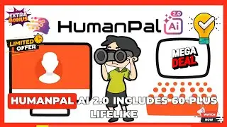 HumanPal AI 2 0 |🚨 AI Avatar Video Creation | 🚨 Lifetime Access + Discount Coupon + Bonus