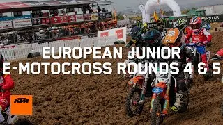 European Junior e-Motocross Highlights - Rounds 4 & 5, Italy | KTM