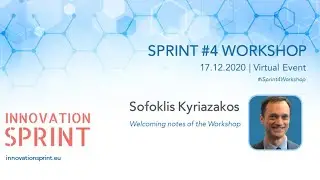 Sofoklis Kyriazakos - CEO of Innovation Sprint | Sprint 4 Workshop