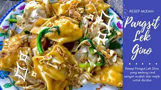 RESEP MUDAH PANGSIT GORENG LEK GINO