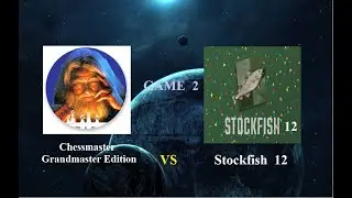 Battle of  OLD vs NEW: CHESSMASTER GRANDMASTER EDITION vs.  STOCKFISH 12   game2