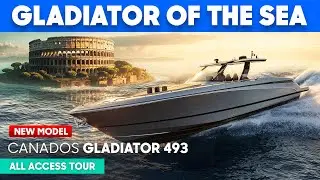 55 узлов, легкий карбоновый мотор, 1800 л.с., итальянский зверь - Canados Galdiator 493 Grand Sport