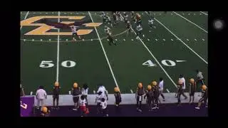 CJ ANDERSON SENIOR CRAWFORD COUNTY HIGH SCHOOL.  TWO OF FOUR TDS. 11 FOR 334 YDS 🦾💨🔥