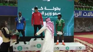تتويج أبطال المصارعة الرومانية بطولة كأس سمو وزير الرياضة لفئة الكبـار