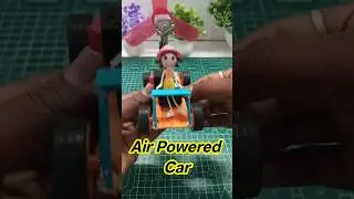 Air Powered Car | Diy Air Powered Car | Air Operated Car #diy #toys #scienceproject