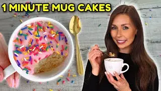 Easy 1 Minute Mug Cake Recipes