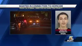 Man suspected in California homicide investigation arrested in Cincinnati