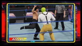 Bruce Lee vs. The Mask (WWE 2k19) - CPU vs. CPU - Epic Battle 💯 🐲 - Dragon Fights 🐉