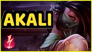 RiotGames 17/11/45 Akali Mid Farms Clips for YouTube,Because THE team refuses to win. Thank you Riot