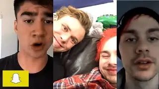 История 5SOS Snapchat 18-27 ноября 2015 г.