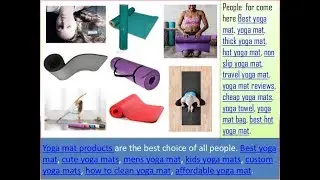 Top 5 Yoga products from amazon at low rate || Yoga mats|| online guideline