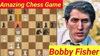Bobby Fischer vs Erwin NievergeltFischer vs Nievergelt: A Game to Remember. Bobby Fisher chess game.