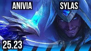 ANIVIA vs SYLAS (MID) | 11/2/8, Dominating | EUW Master | 25.23