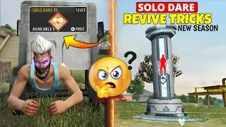 Solo Dare 🌟 Location Hide Trick || BR - Ranked Solo Dare New Trick 2025 - Garena Free Fire