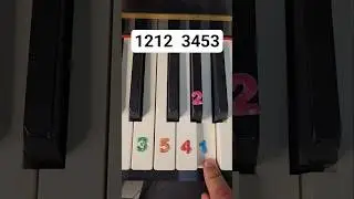 Rat Dance - easy piano tutorial #shorts