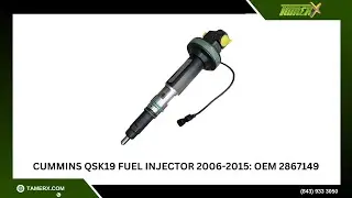 Cummins QSK19 Fuel Injector 2006-2015: OEM 2867149