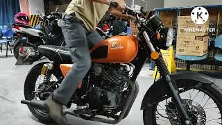 Motorstar Cafe400 Kick start