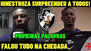 CHEGOU REFORÇO DO VASCO NA MADRUGADA E FALOU TUDO! HINESTROZA ABRIU O JOGO DIRETO DO AEROPORTO! 