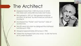 JTours: Frank Lloyd Wright&rsquo;s Muirhead Farmhouse